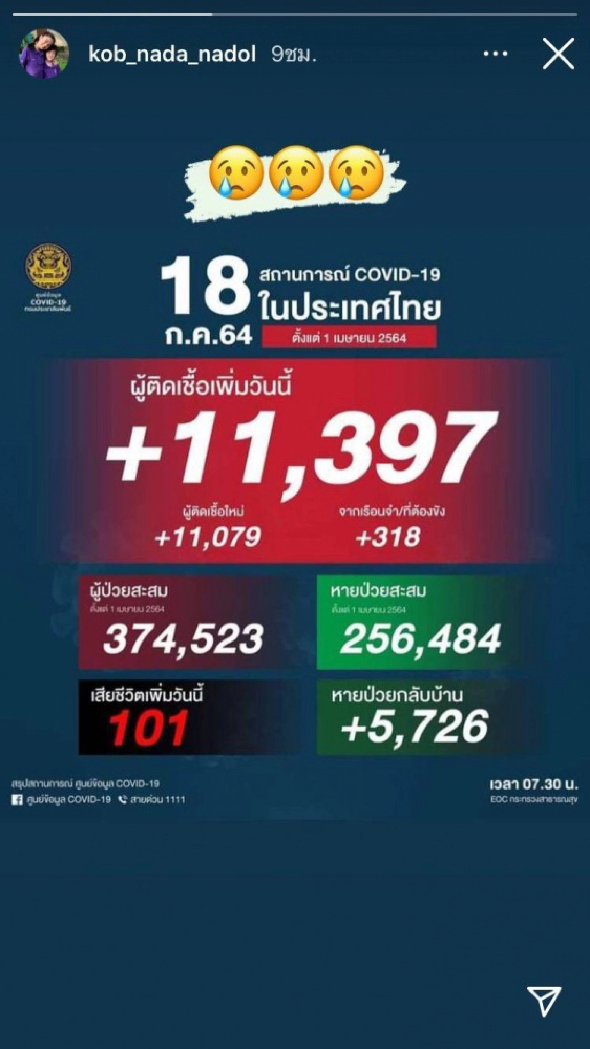 นางเอกตลอดกาล "กบ สุวนันท์" ส่งความห่วงใย ให้ดูแลตัวเองช่วงวัคซีนโควิดไม่เพียงพอ 