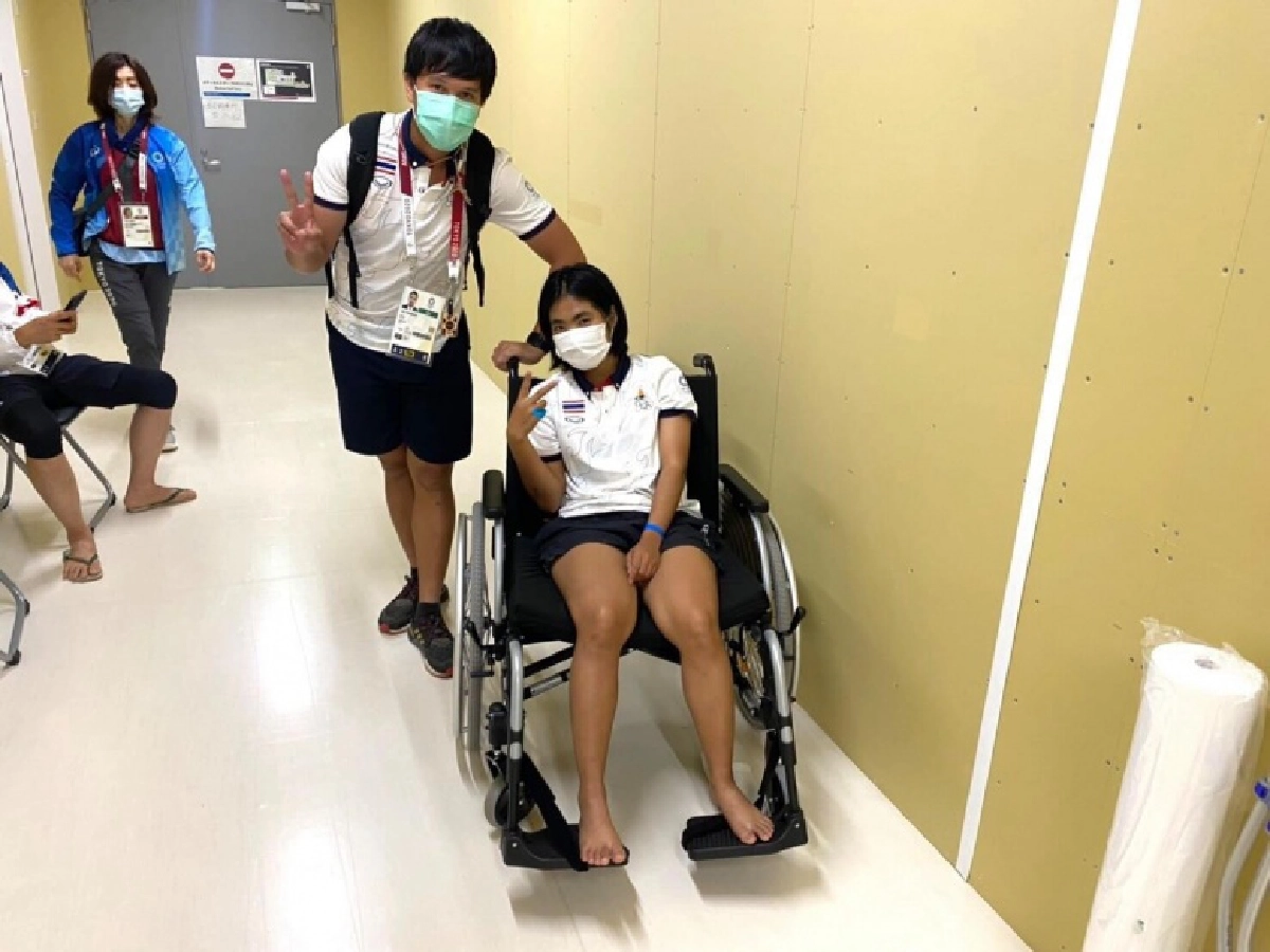 บีเอ็มเอ็กซ์โตเกียว2020สะดุด " ฟ้า"ชุติกาญจน์ กิจวานิชเสถียร บาดเจ็บ