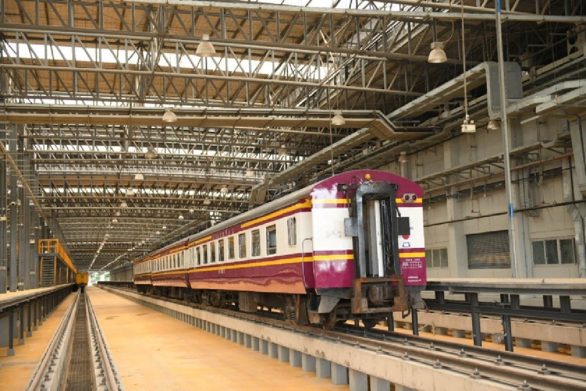 ปรับตู้นอนรถไฟ เป็นศูนย์พักคอยรับผู้ป่วย"โควิด-19" สีเขียว 240 เตียง คาด เปิดได้ 30 ก.ค.64