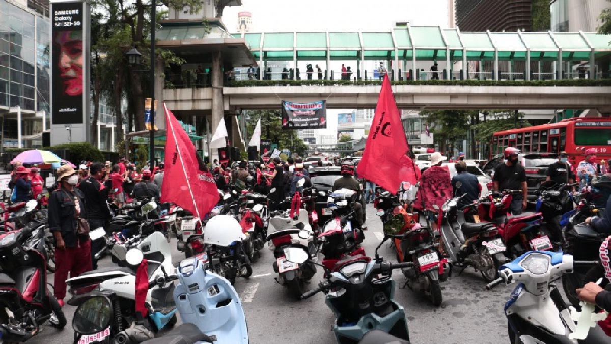 ป้องกันเต็มที่ "คาร์ม็อบ"เคลื่อนขบวนหลายจุด ขับไล่รัฐบาล 