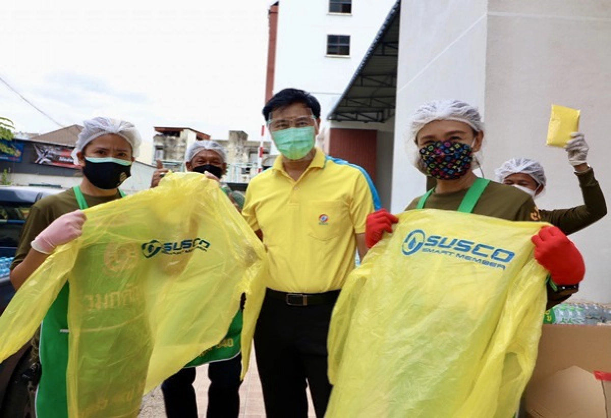 "ซัสโก้" ปันน้ำใจสู้ "COVID - 19"  เดินหน้ากิจกรรม ช่วยเหลือสังคม  