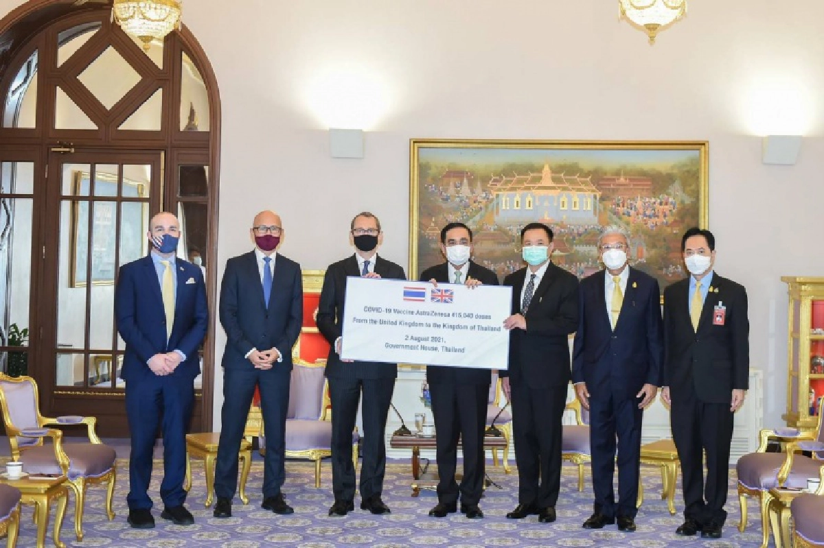 "แอสตร้า" 415,000 โดส  บินออกจากอังกฤษแล้ว ถึงไทยค่ำนี้ 