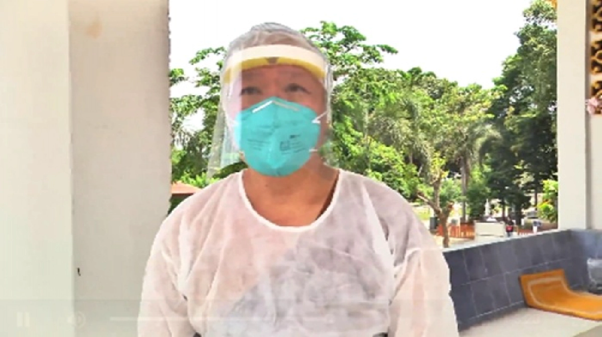 สัปเหร่อกักตัว "เจ้าอาวาส-พระลูกวัด" สวมชุด PPE จัดการเผาศพโควิดแทน