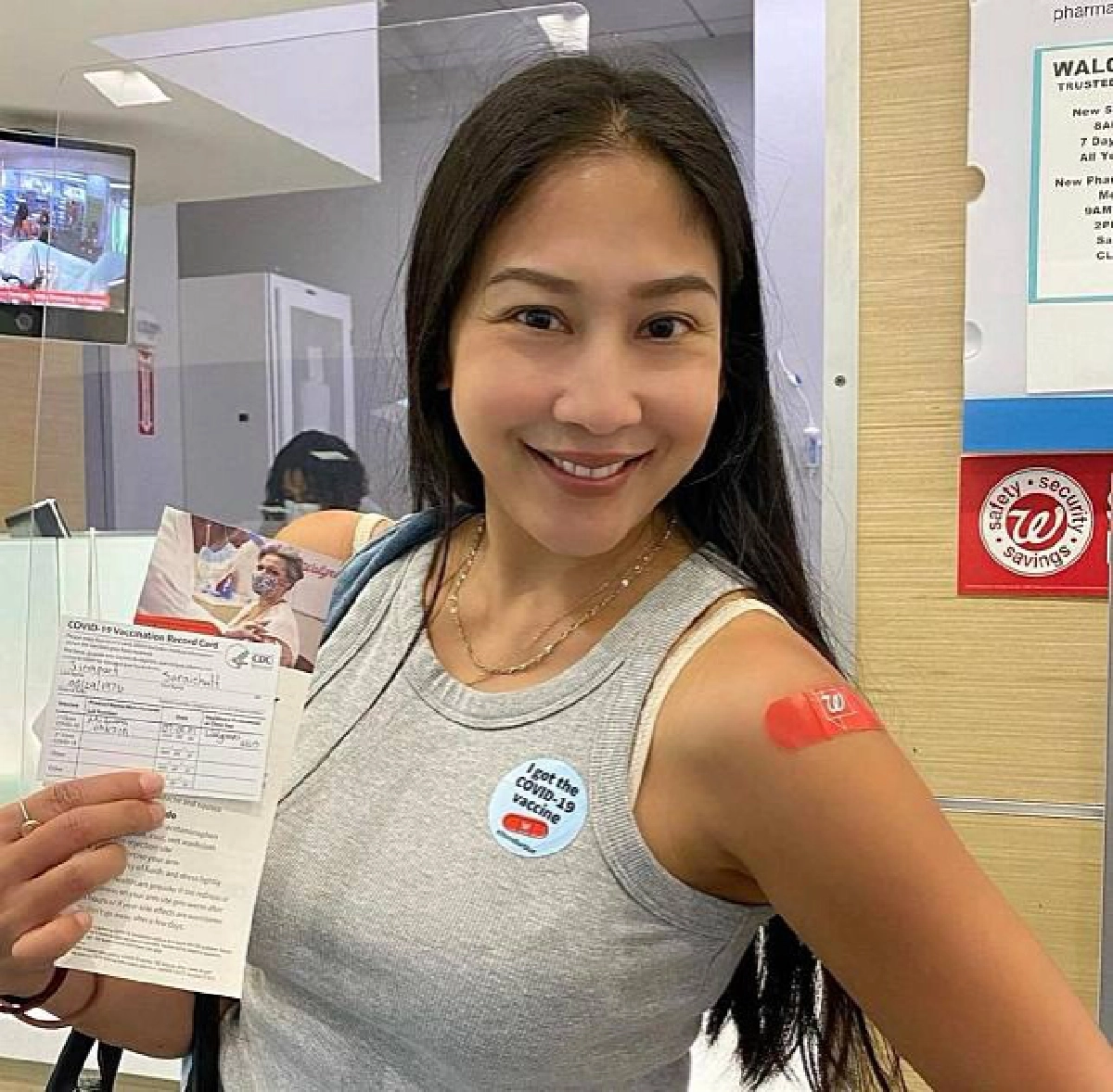  "หนิง ศรัยฉัตร" ผลตรวจภูมิหลักหมื่น เมื่อย้ำโมเดอร์นาเข็ม 3 หลังฉีดซิโนแวค 2 เข็ม