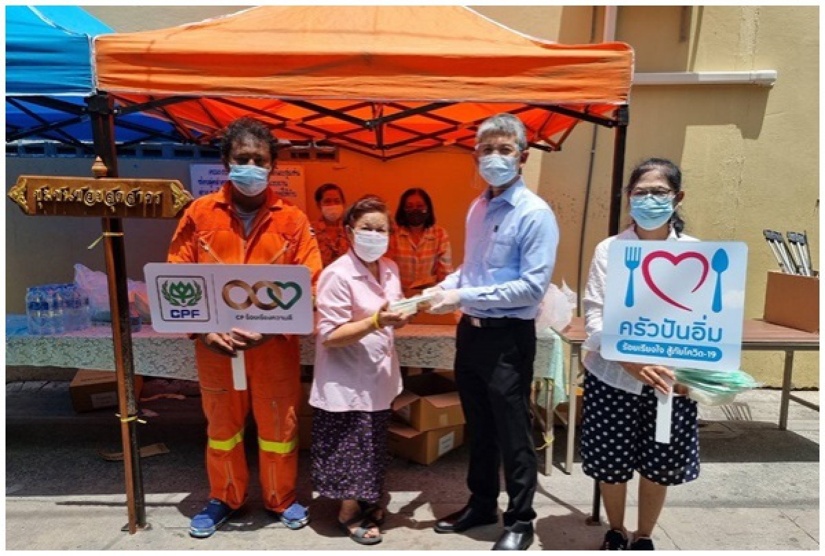 "ครัวปันอิ่ม" สู่ชุมชน 40 จุดทั่วกรุงเทพฯ สู่โควิด