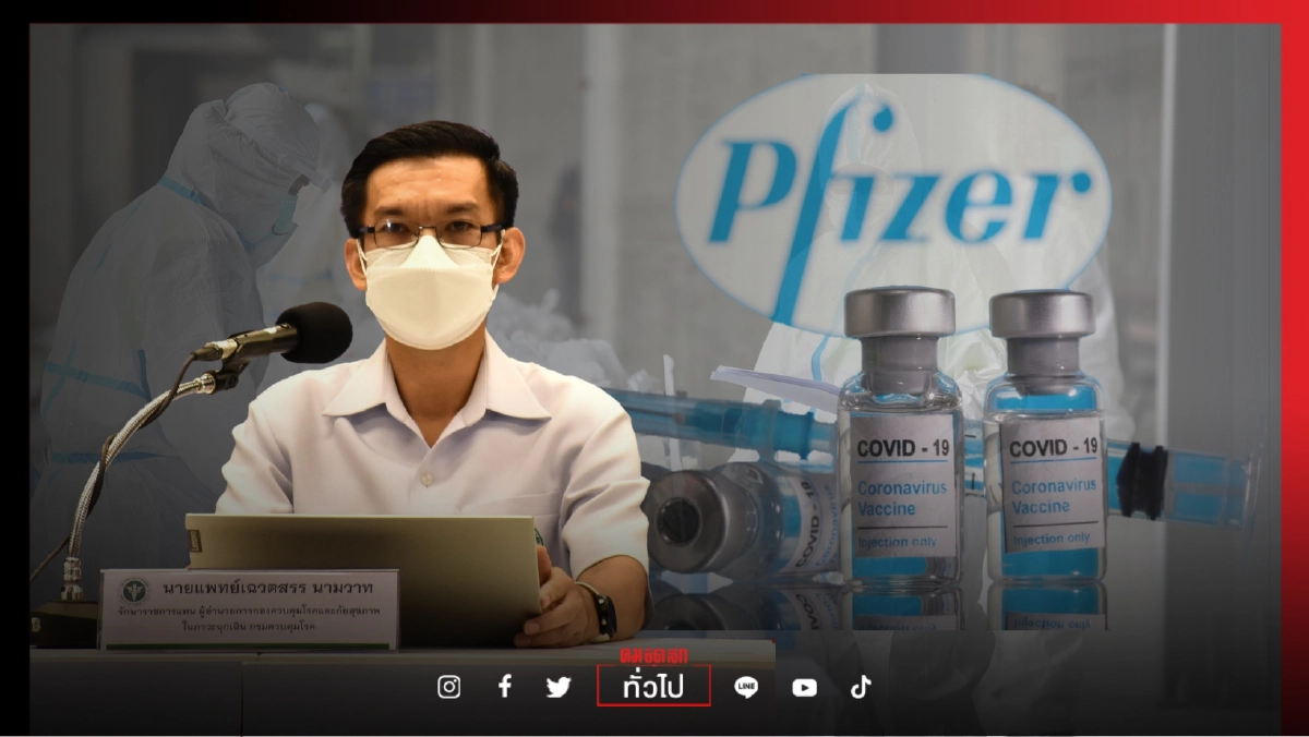 ไขข้อข้อง "ไฟเซอร์หายไปไหน" สธ.ย้ำ ด่านหน้าได้ทุกคน ตรวจสอบได้ ไขข้อข้อง "ไฟเซอร์หายไปไหน" สธ.ย้ำ ด่านหน้าได้ทุกคน ตรวจสอบได้