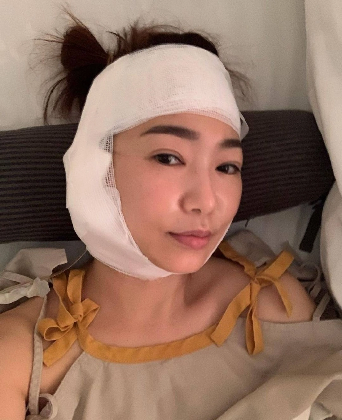 "หญิง กัญญา" อัปเดตอาการหลังเข้ารับการผ่าตัดเนื้องอกต่อมน้ำลาย