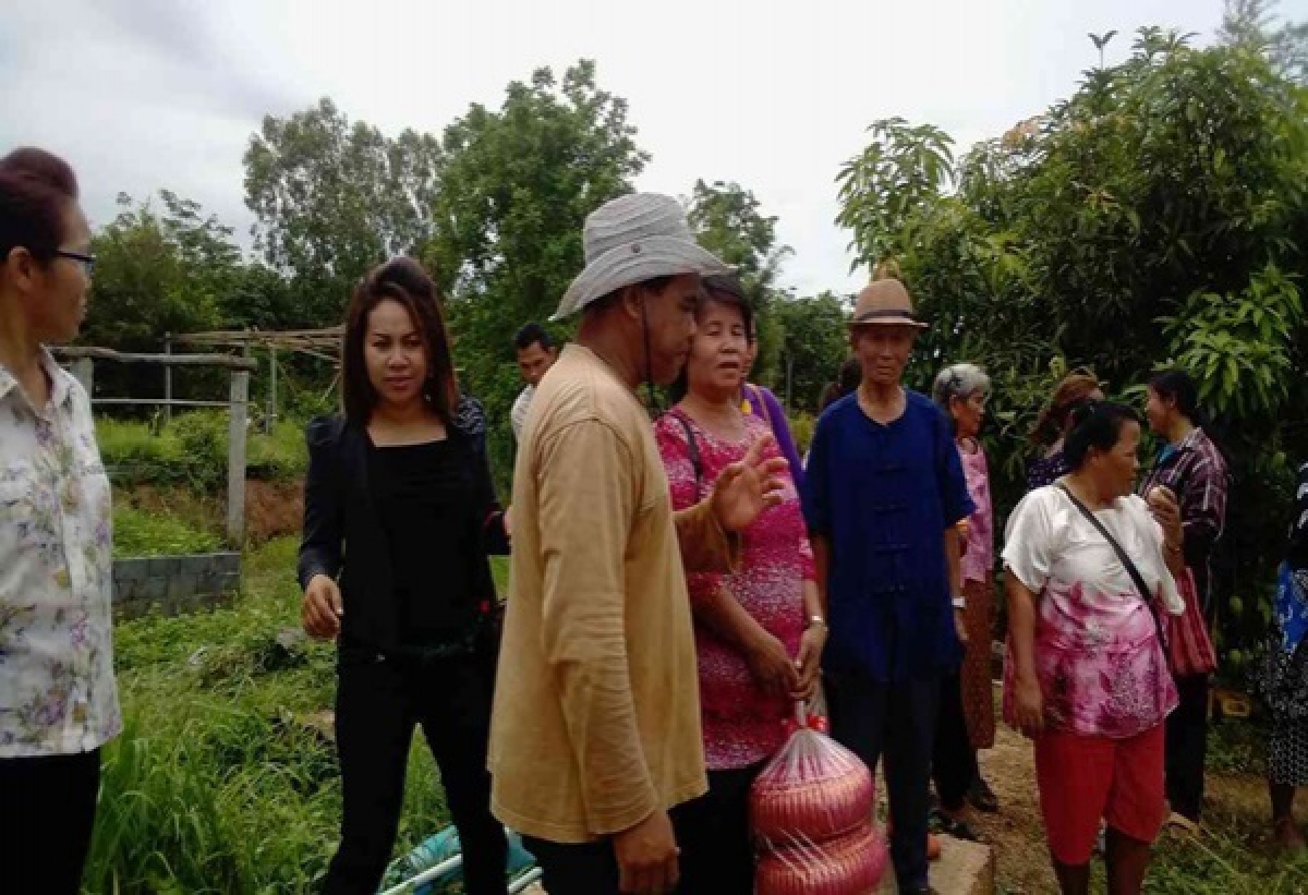  "นิคมเศรษฐกิจพอเพียง "ภายใต้โครงการขยายผล"ฟาร์มตัวอย่างฯ "อำเภอคำตากล้า 