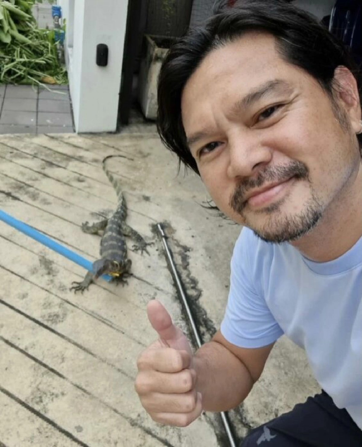 น้องตัวเงินตัวทองให้โชค "เต๋า สมชาย" ออกเลขที่บ้านตรง ๆ 