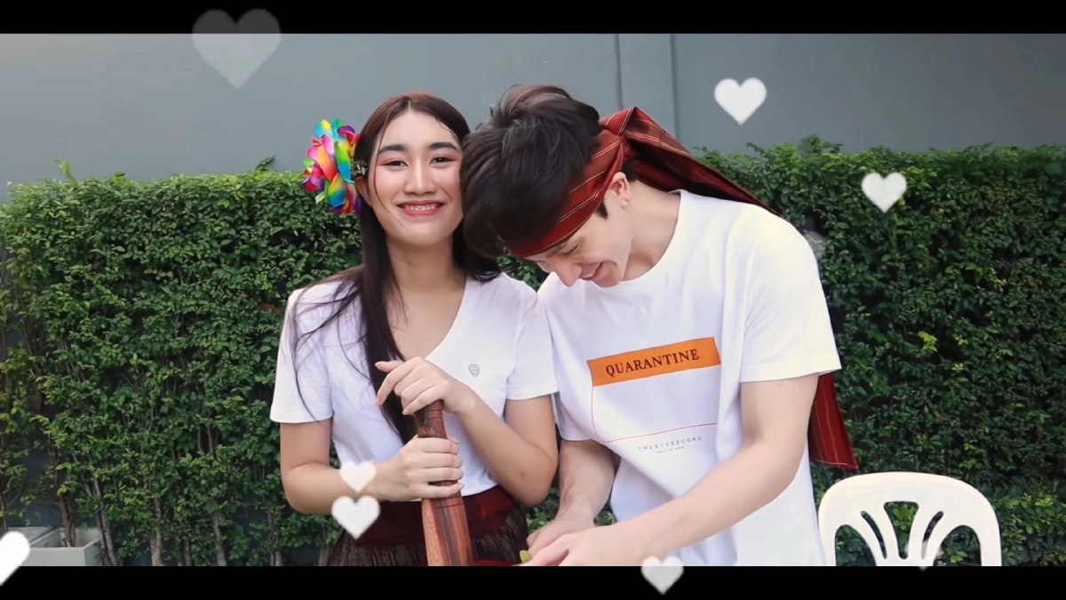 ใครสงสัยรักจืดจาง “ตงตง-เบส” ขอยืนยันรักหวานด้วยส้มตำปลาร้า