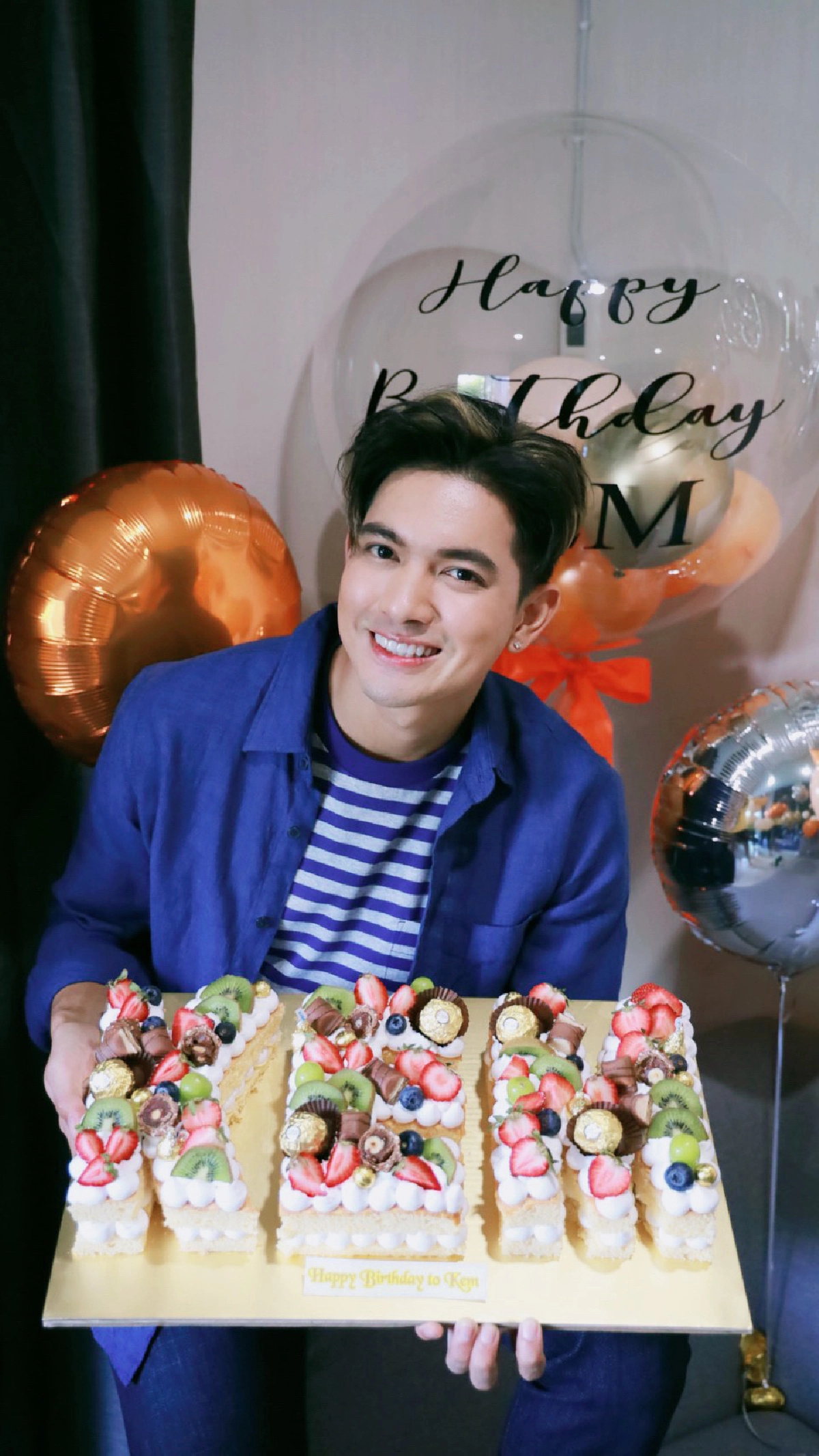 อิ่มบุญอุ่นใจ “เข้ม หัสวีร์” ขอบคุณแฟนคลับ ร่วมวันเกิด รายได้มอบให้การแพทย์