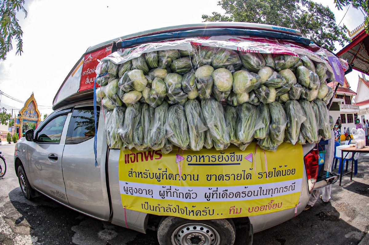 ปักหมุดไม่หยุดแจก รถพุ่มพวง “บอยเจี๊ยบ” ล้อหมุนทุกวัน