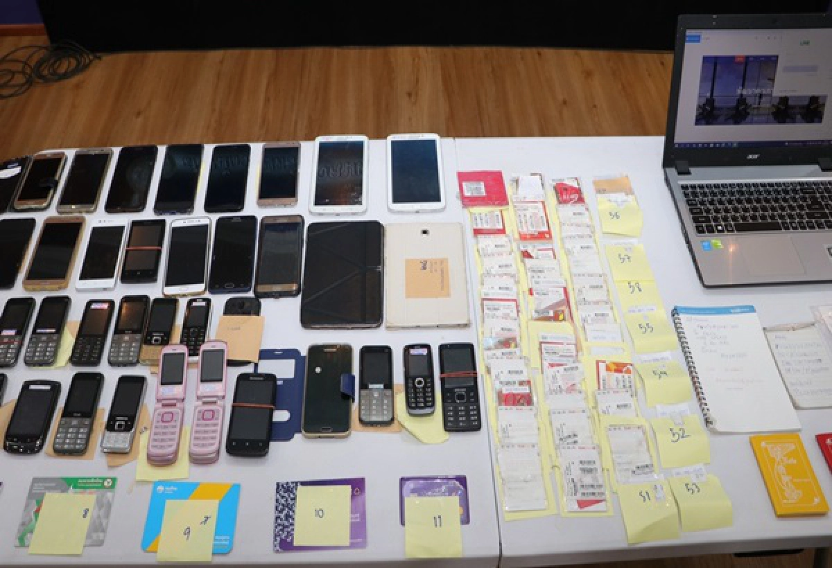 "สตม." รวบ"แก๊งต่างชาติ"  ฟอกเงิน -หลอกขายของออนไลน์ -ชวนลงทุน -ทวงหนี้