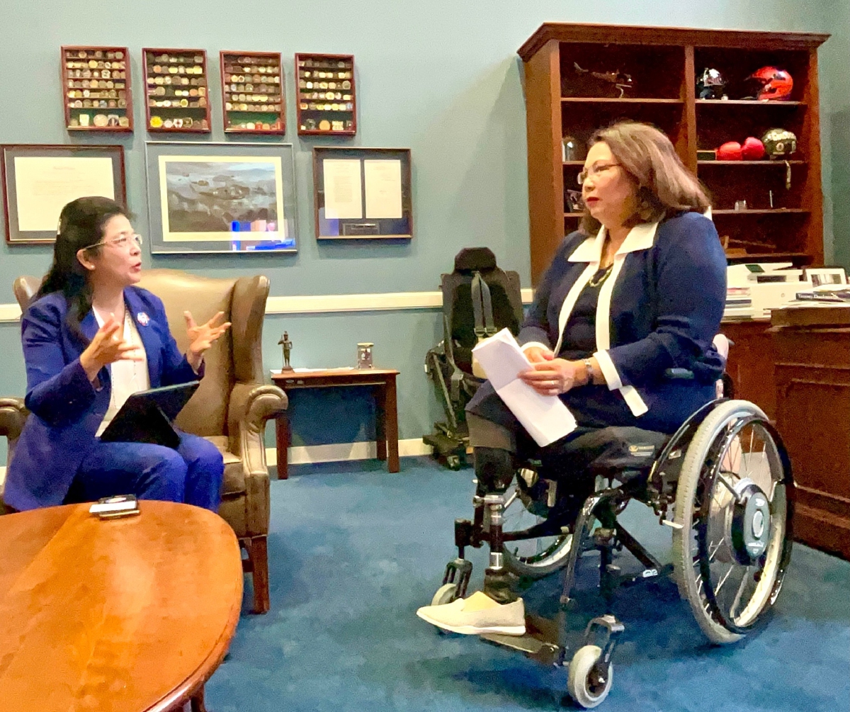 คุณหญิงสุดารัตน์ บินพบ ส.ว.แทมมี่ สหรัฐอเมริกา หารือความร่วมมือกับไทยหลายด้าน