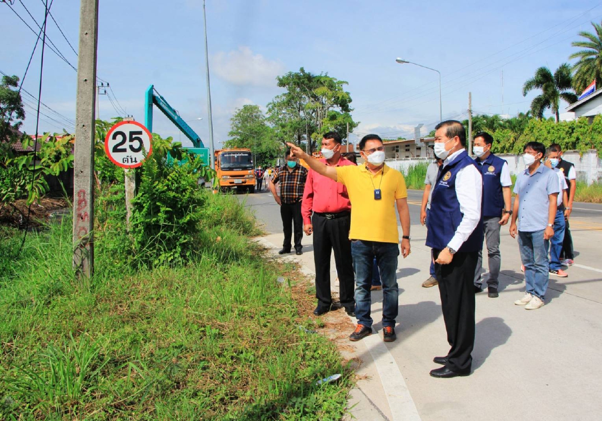นายนิพนธ์ รมช.มหาดไทย ลงพื้นที่เมืองสงขลา เตรียมรับมืออุทกภัย