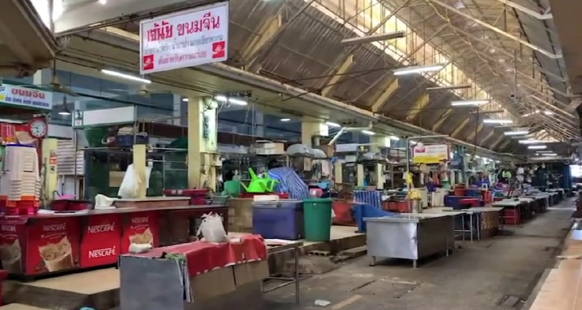 "หัวหิน" พบคลัสเตอร์ตลาดฉัตร์ไชย ติดเชื้อ "โควิด" แล้ว 40 ราย