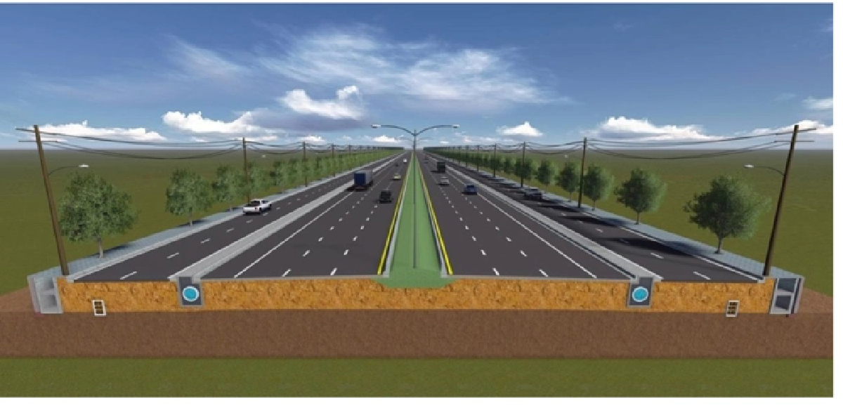 แนวถนนเดิม