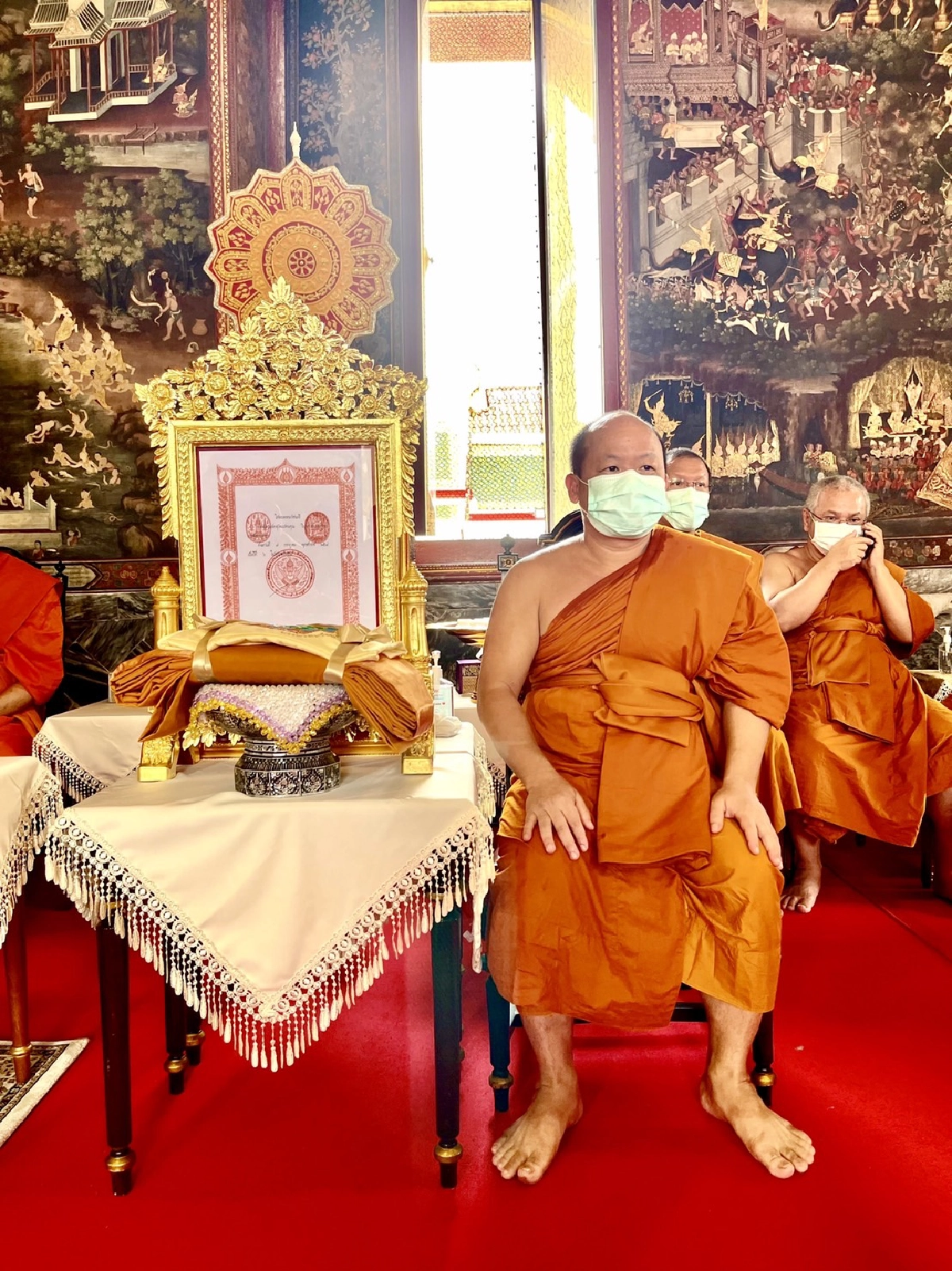 เจ้าอาวาส "วัดอรุณ" เมตตาแต่งตั้ง พระครูปลัดดิลกวัฒน์ ดำรงตำแหน่งฐานานุกรม