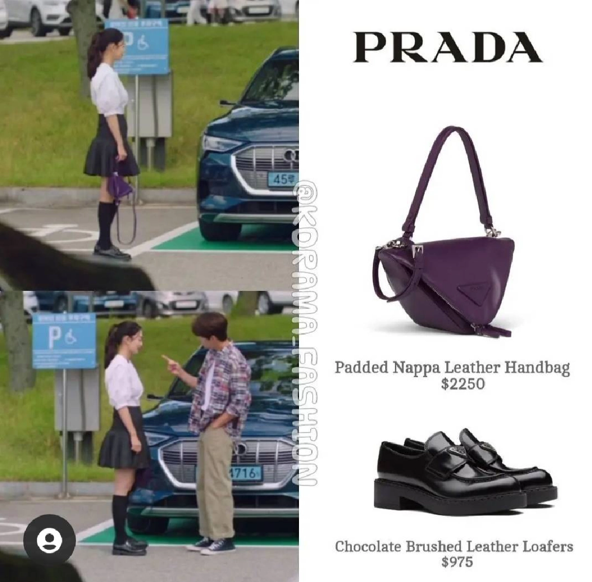 Prada Padded Nappa Leather Handbag 