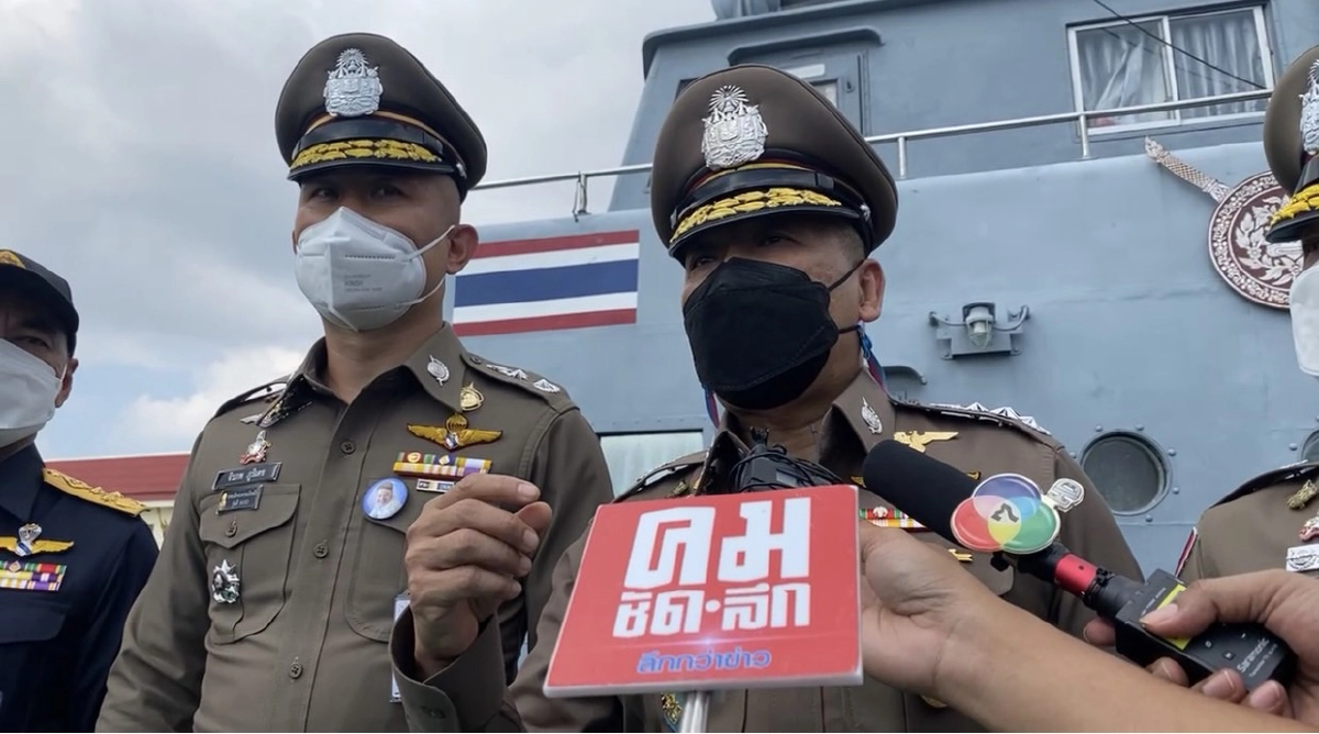 ตำรวจน้ำ จับ "น้ำมันเถื่อน" 4 แสนลิตร กลางอ่าวไทย
