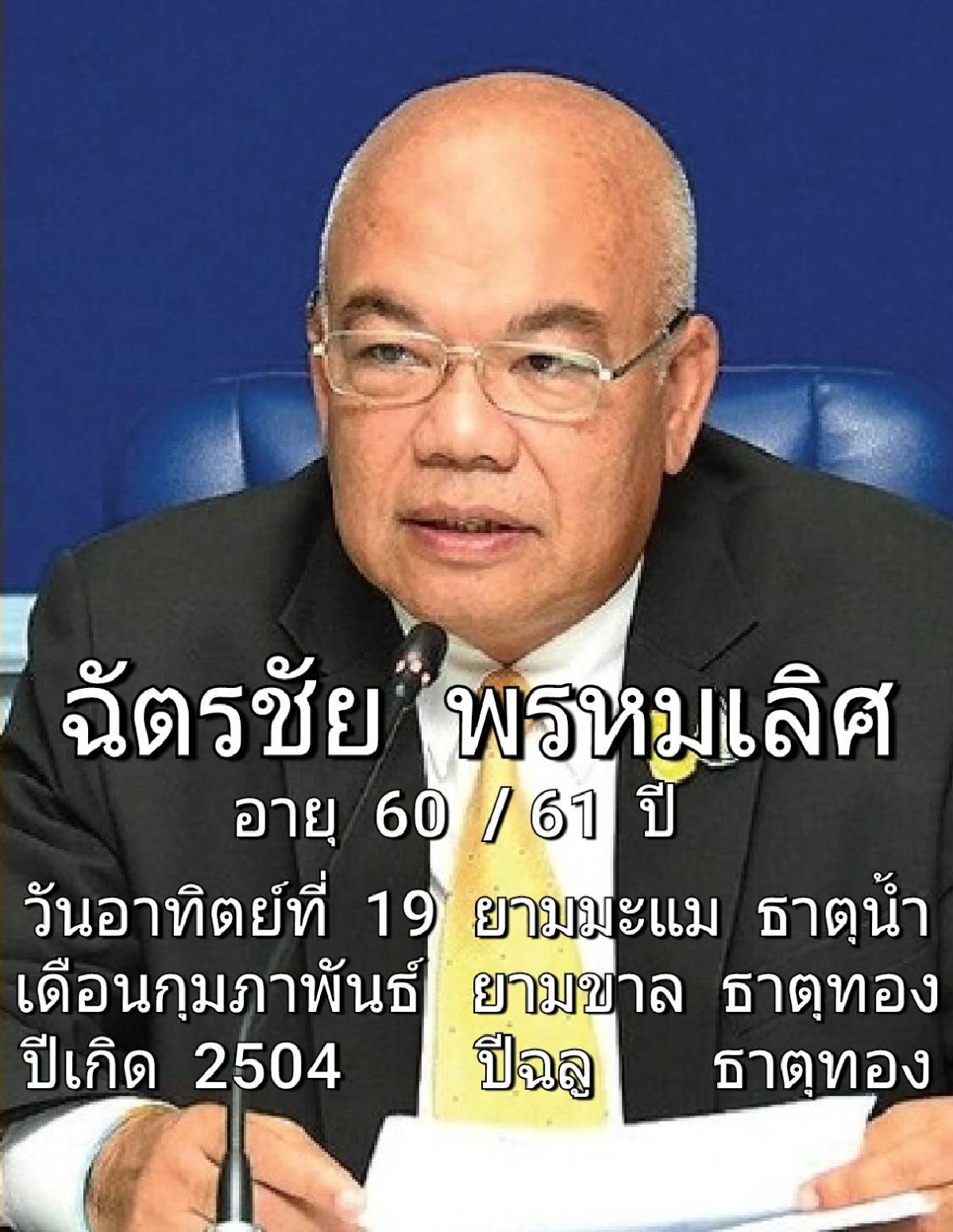 "ซินแสเข่ง" ผ่าดวงวิกฤต "ลุงฉิ่ง" เล่นการเมืองไม่รุ่ง