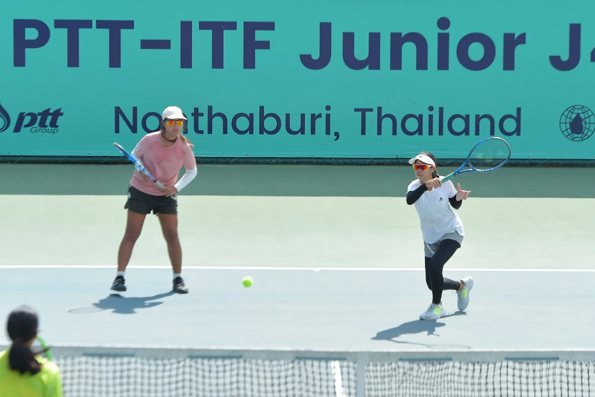 โชติวัฒน์- รชตะ ซิว"เทนนิสเยาวชนนานาชาติ"  ฝ่ายหญิง คู่มือวางอันดับ  1 ผงาด