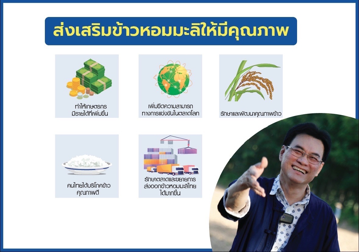 รัฐบาลเล็งจ่ายค่าส่วนต่างโครงการประกันรายได้เกษตรกรผู้ปลูกข้าว 9 พ.ย. นี้