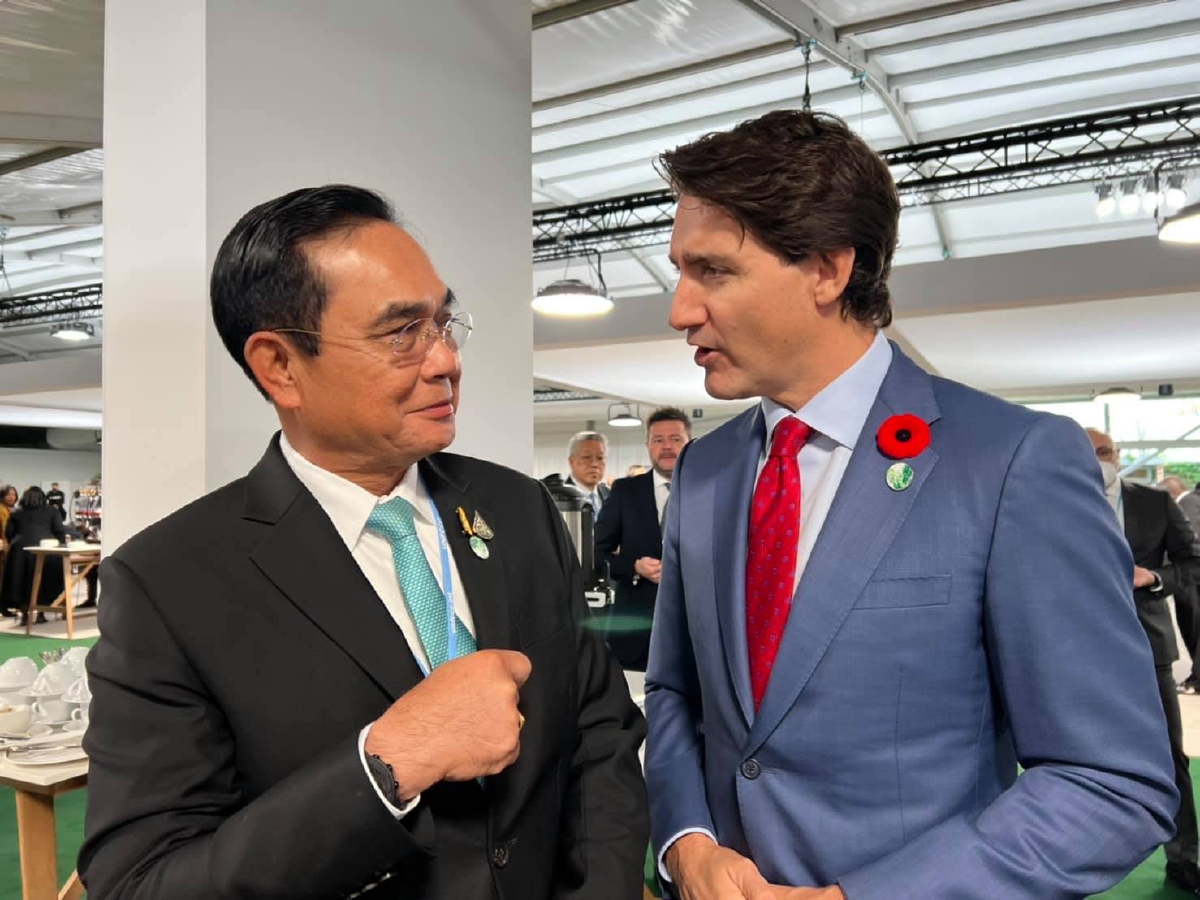 "นายกฯ" พบผู้นำประเทศ ระหว่างรอพิธีเปิดการประชุม COP 26