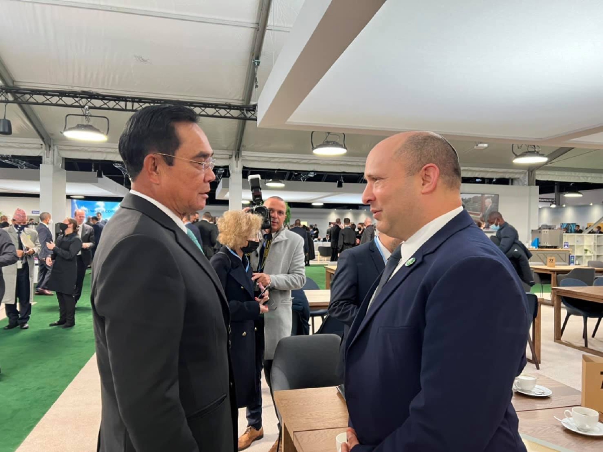 "นายกฯ" พบผู้นำประเทศ ระหว่างรอพิธีเปิดการประชุม COP 26