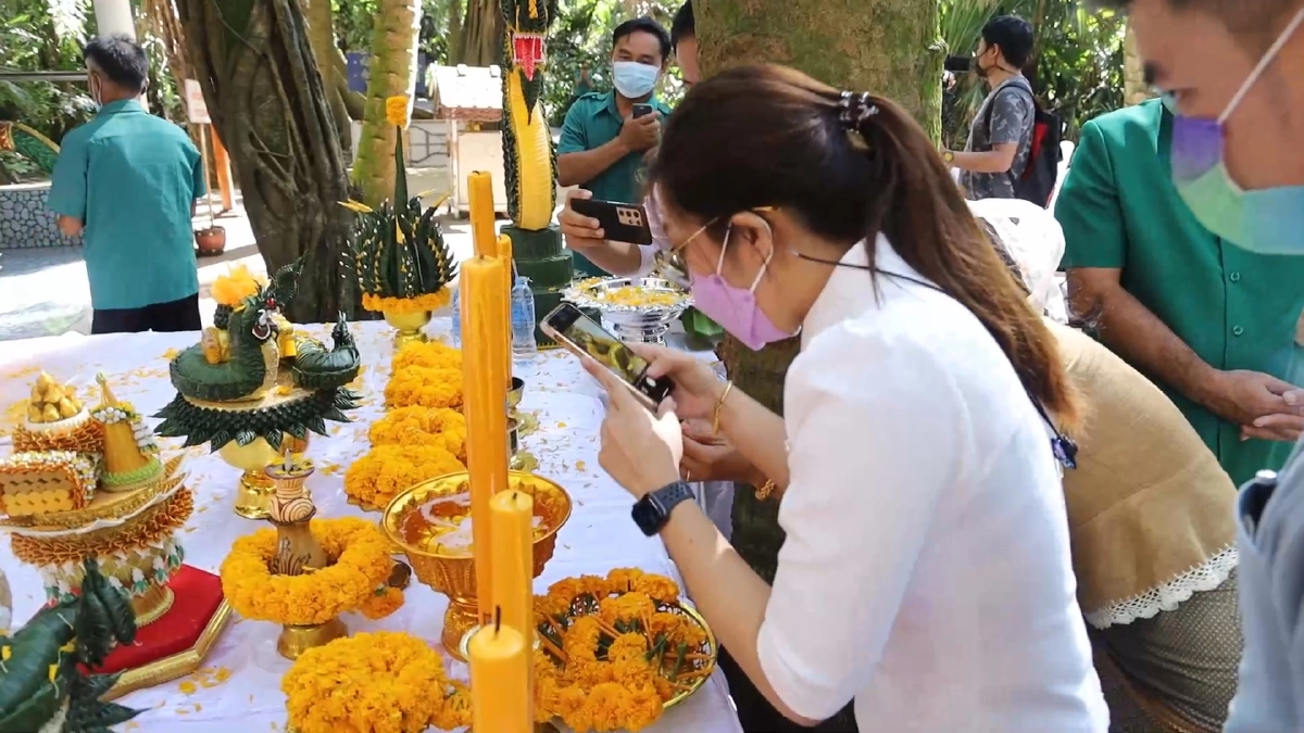 เปิดวังนาคินทร์ "คำชะโนด" ย้ำทุกคนต้องมีส่วนร่วมป้องกันโควิด-19