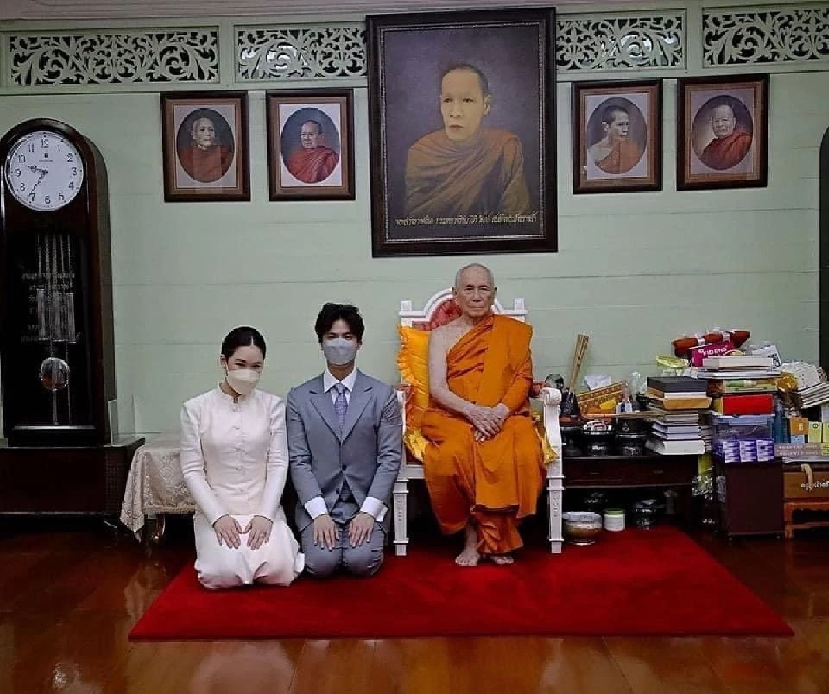 เป็นปลื้ม "ดี้ ปัทมา" เผยลูกสาวและลูกเขยได้เข้าเฝ้า "สมเด็จพระสังฆราช"