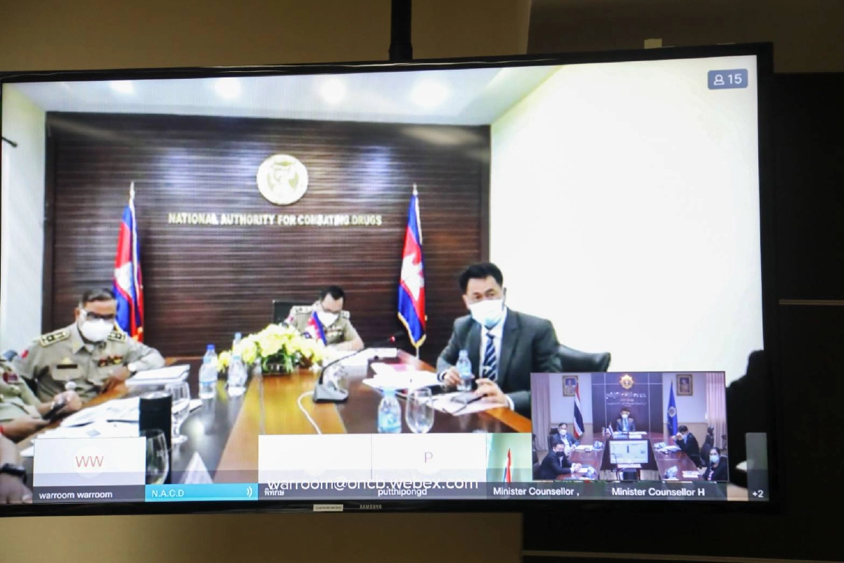 "ป.ป.ส." จับมือ ตร.กัมพูชา DEA ขยายผลจับแก๊งค้ายาเสพติดยึด "เฮโรฮีน" 212 กก.