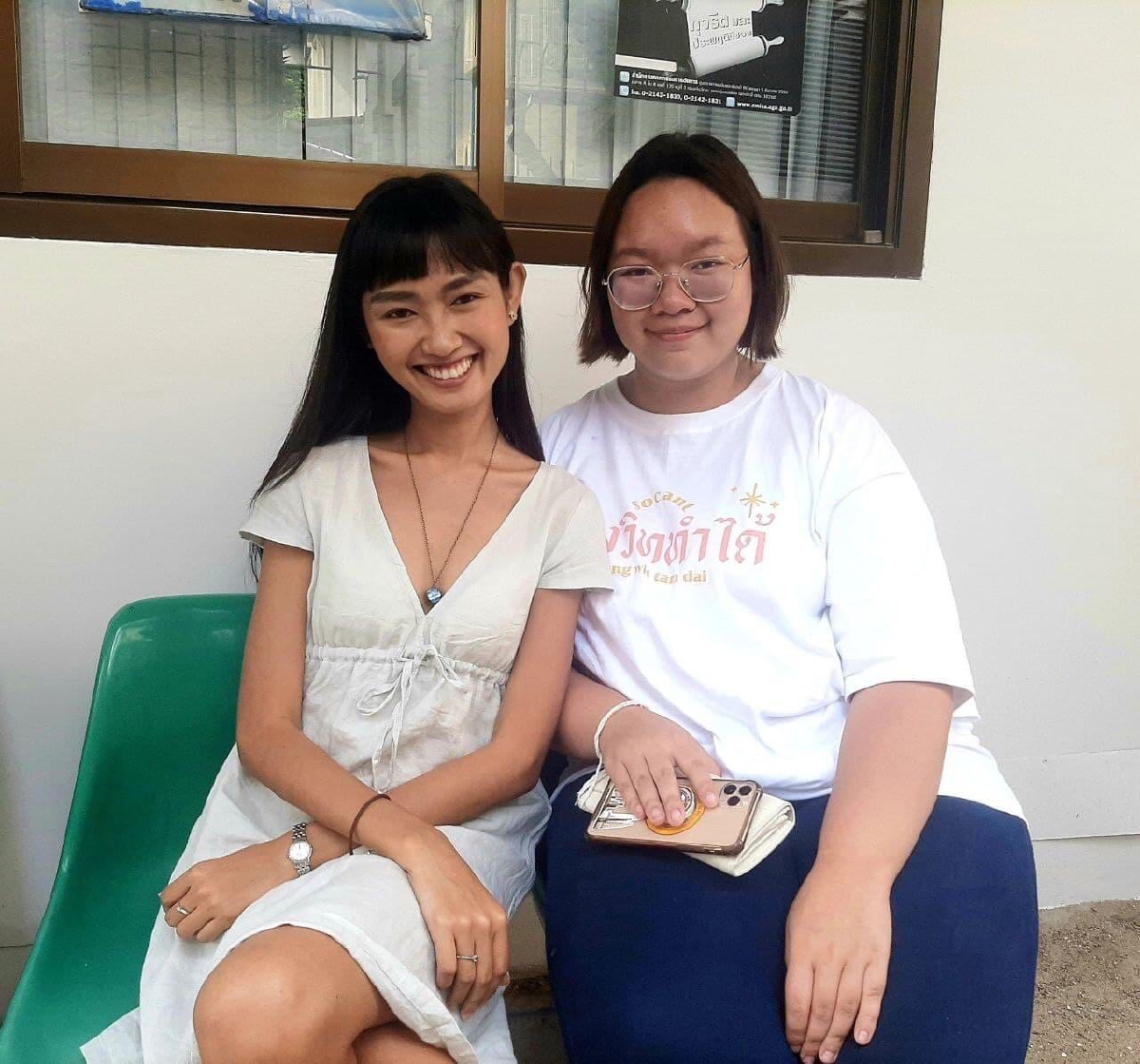 ลูกเกด ชลธิชา และรุ้ง ปนัสยา