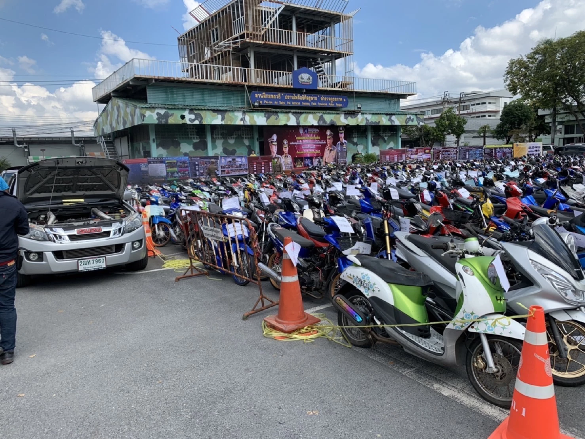 ผู้การฯขอนแก่น เอาจริง \"ปราบเด็กแว้น\" ทั่วเมือง ยึดรถดัดแปลงเกือบ 2,000 คัน