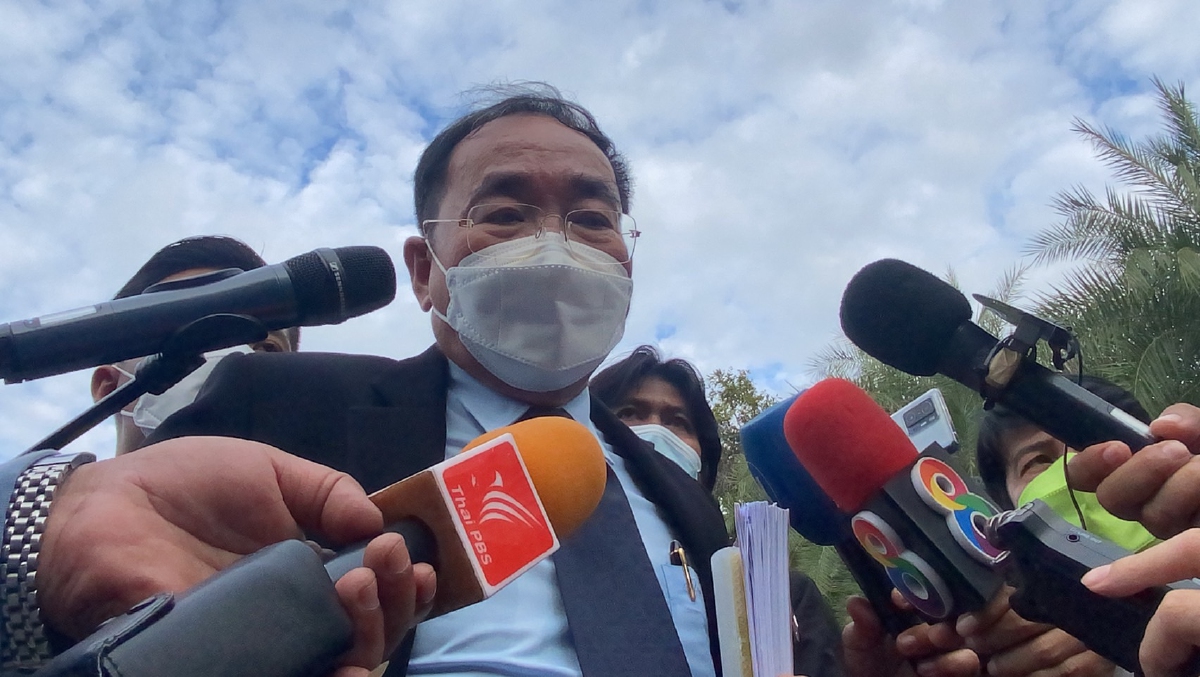 นายกฤษฎางค์ นุตจรัส ทนายความ จากศูนย์ทนายความเพื่อสิทธิมนุษยชน 