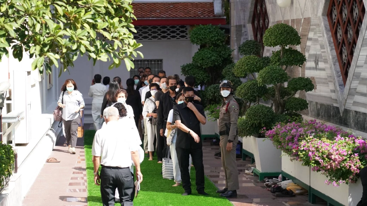 "สมเด็จพระสังฆราช" เสด็จร่วมพิธีสรงน้ำศพ "สมเด็จช่วง" พร้อมมหาเถรสมาคม