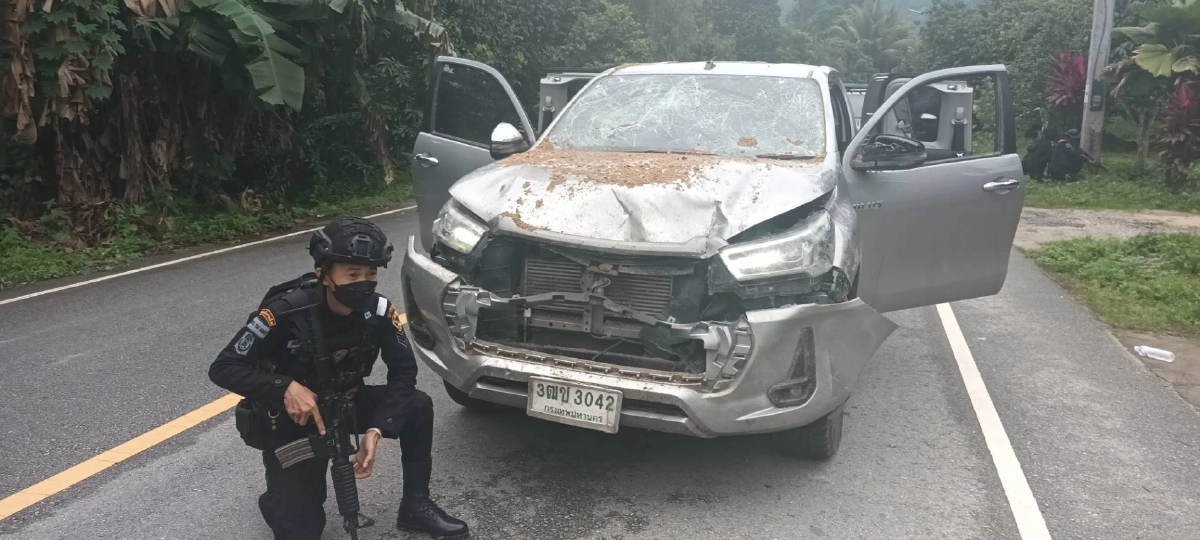 ไฟใต้รายวัน ลอบบึ้มชุดทหารพรานสุไหงปาดี