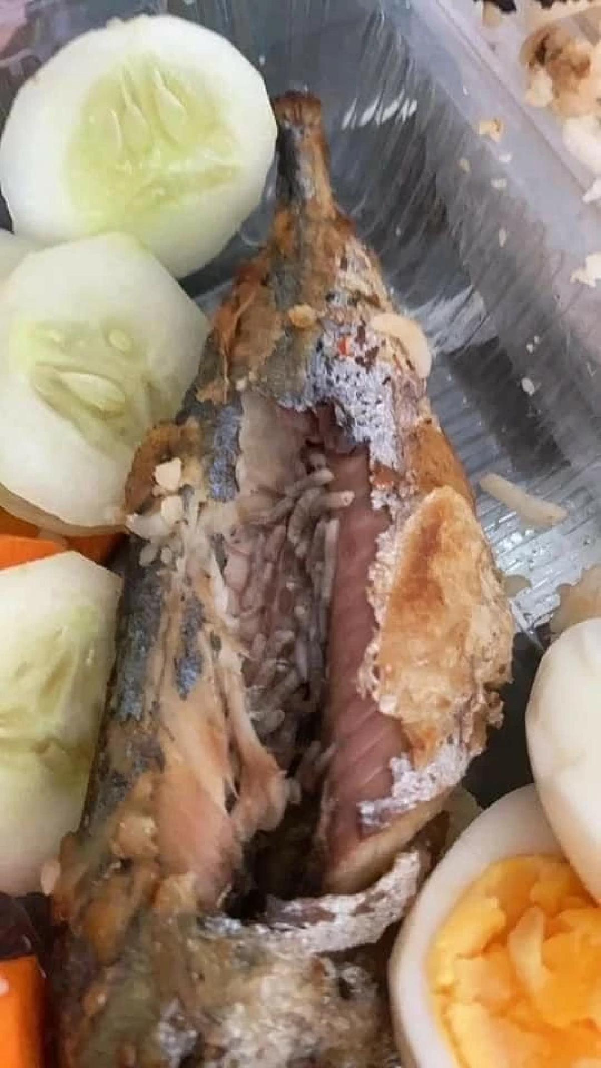 ปลาทู, น้ำพริกปลาทู, ขนลุก, ไข่, อ้วก 