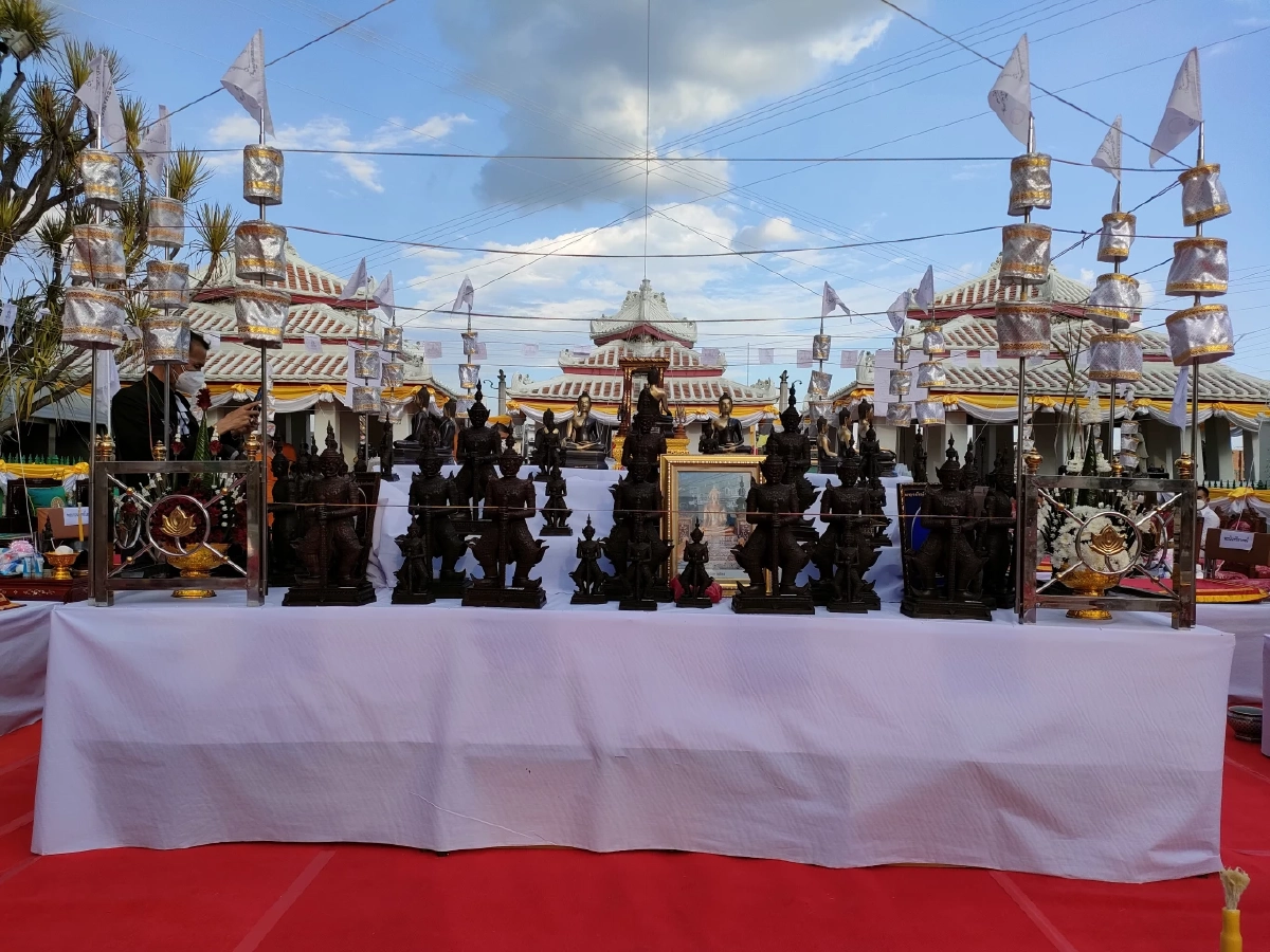 สมเด็จวัดไตรมิตร เป็นประธานปลุกเสก "พญายักษ์" วัดแจ้ง