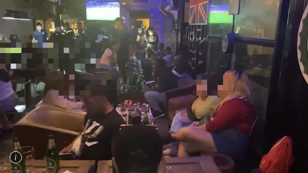 บุกทลาย"ปาร์ตี้ผิวสี" รวบ 15 แอฟริกันเข้าเมืองโดยผิดกฎหมาย