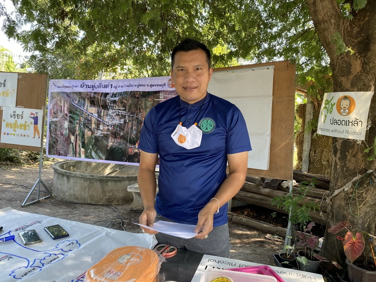 ภัทรพงษ์ กิตติวิริยะพันธ์ ผู้ประสานงานเครือข่ายงดเหล้า จังหวัดสุพรรณบุรี 