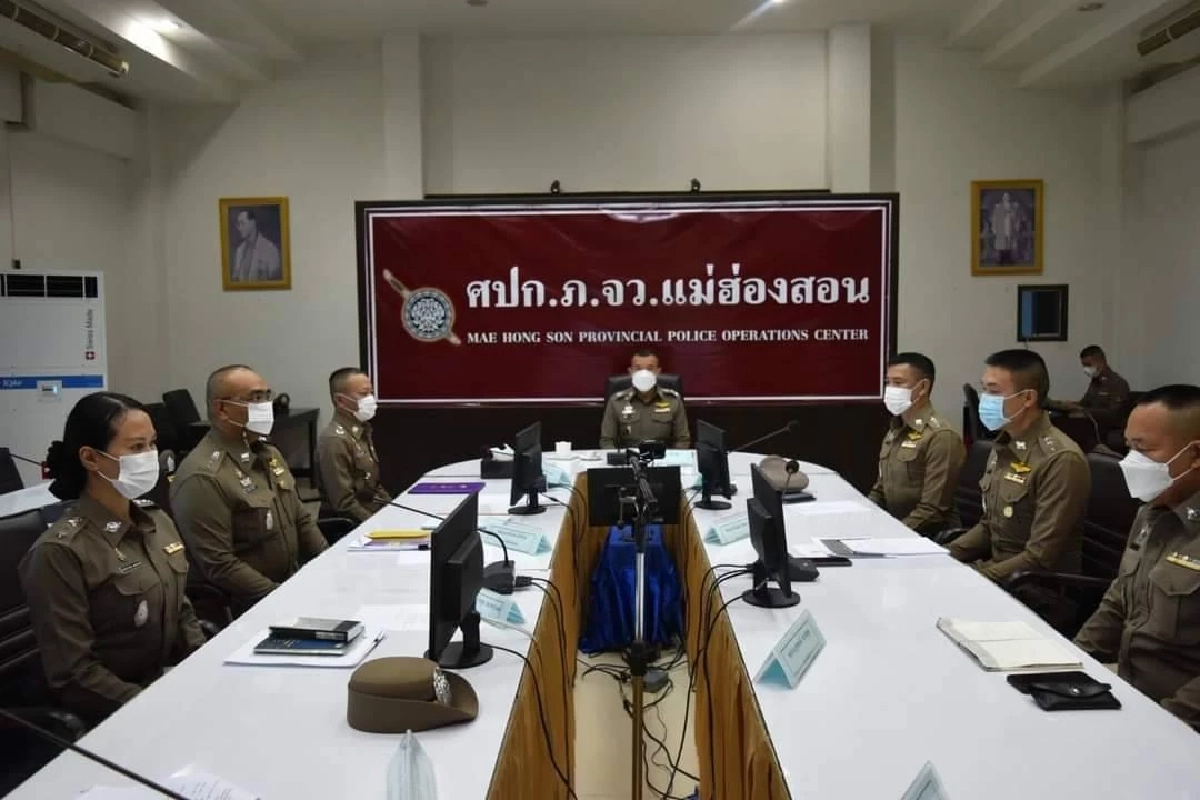 "ผบช.ภ.5" ตรวจเยี่ยม บำรุงขวัญ ตำรวจภูธรจังหวัดแม่ฮ่องสอน