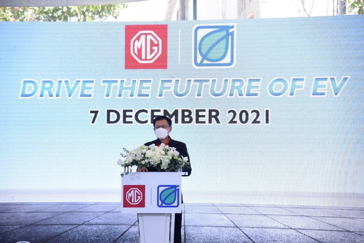 MEA ร่วมเปิดสถานีอัดประจุไฟฟ้า MG และบางจาก
