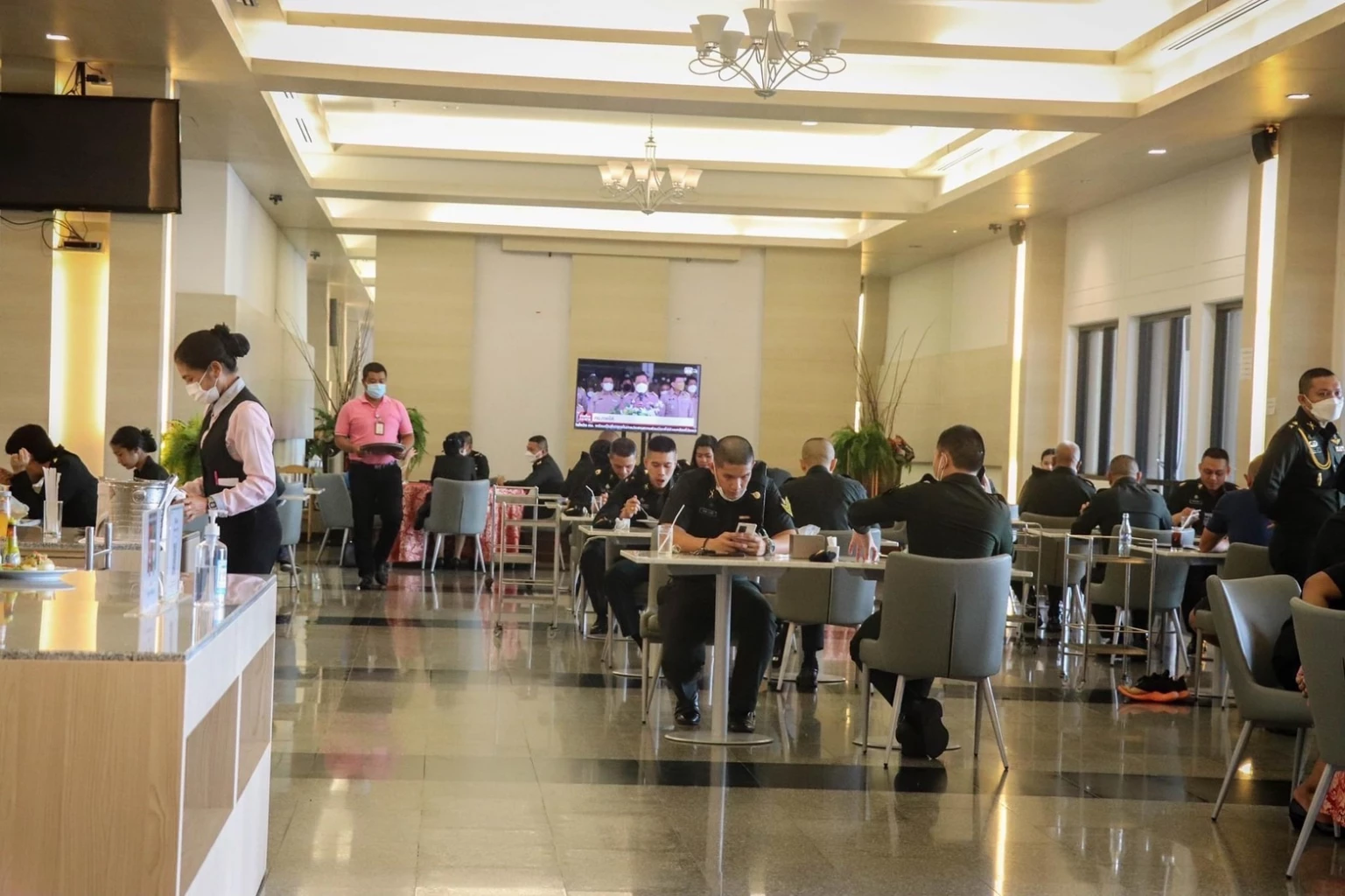 ยล"สโมสรทหารบก" โฉมใหม่ขานรับนโยบายรัฐบาลวันเปิดประเทศ