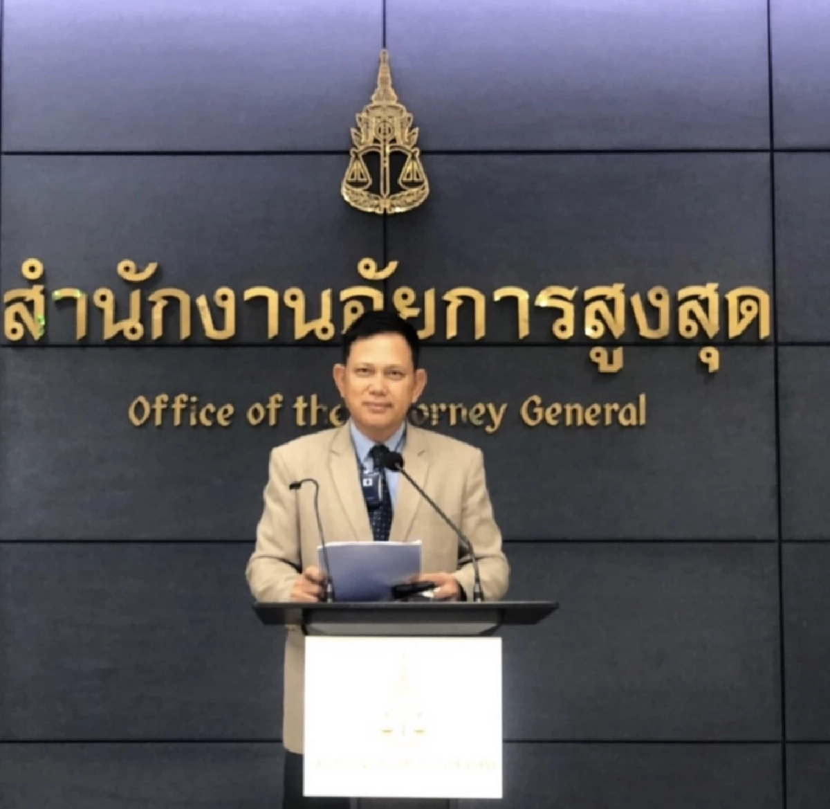 “ประยุทธ”รองโฆษกอัยการ ปัด ชายในคลิปขับรถย้อนศรชนแล้วหนีไม่ใช่ "อัยการ"