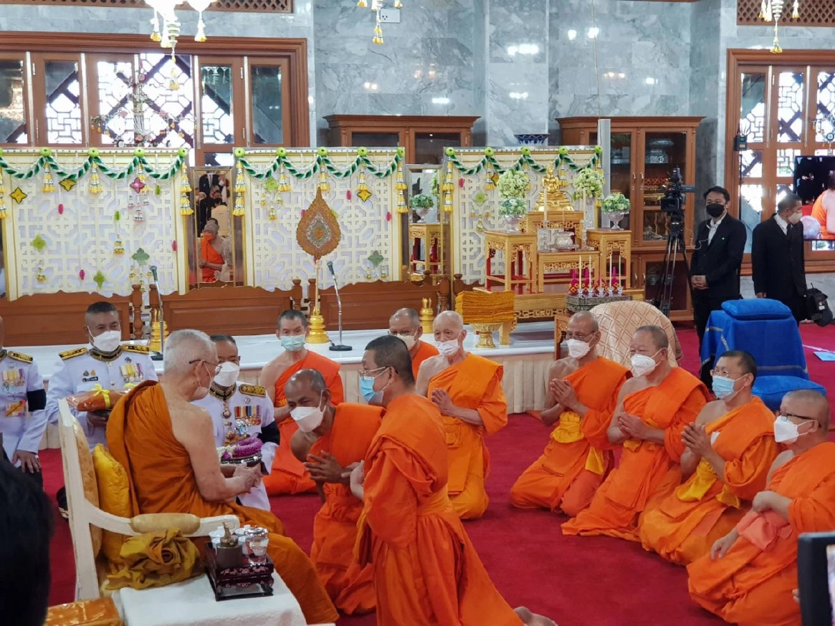 "สมเด็จพระสังฆราช" เสด็จร่วมพิธีสรงน้ำศพ "สมเด็จช่วง" พร้อมมหาเถรสมาคม