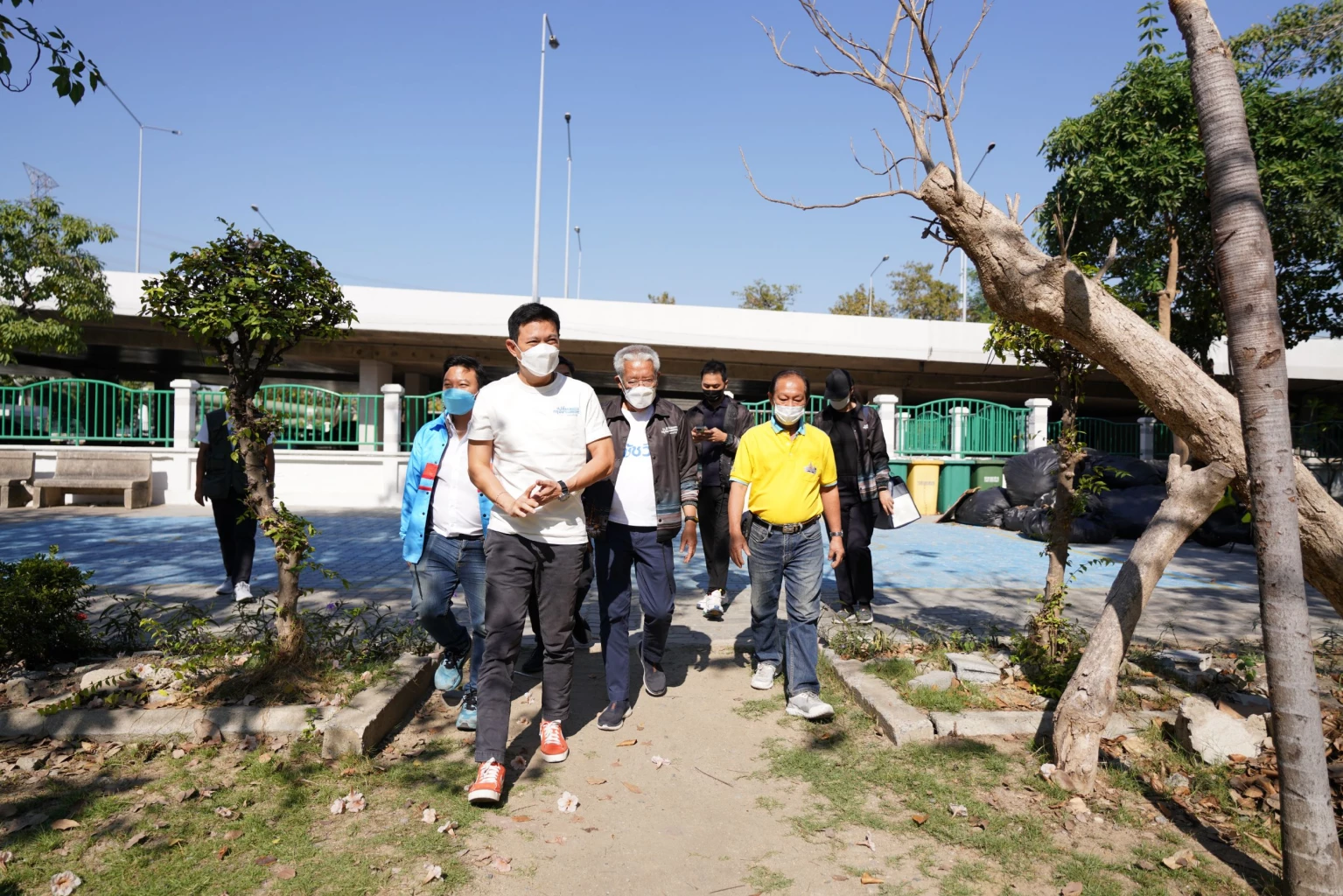 "ดร.เอ้" พรรคประชาธิปัตย์ชูสร้าง Join Space ผุดสวนสาธารณะใต้สะพานพระราม 7