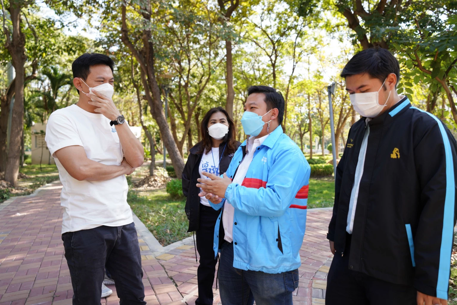 "ดร.เอ้" พรรคประชาธิปัตย์ชูสร้าง Join Space ผุดสวนสาธารณะใต้สะพานพระราม 7