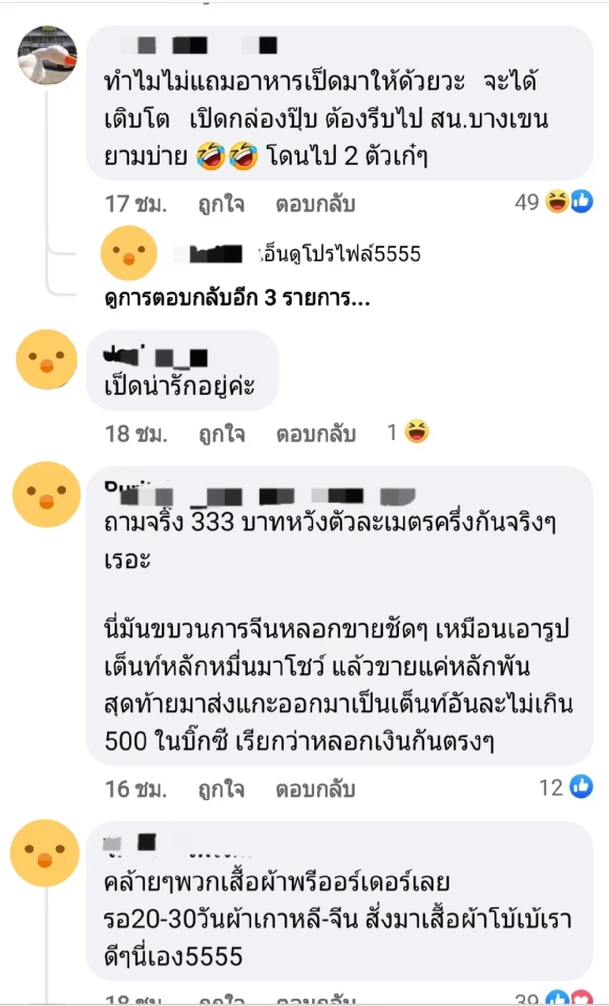 อย่าหาแต่ของถูก "ตุ๊กตาโคตรเป็ด" ไม่ตรงปก แม่ค้าปิดเพจหนีแล้ว