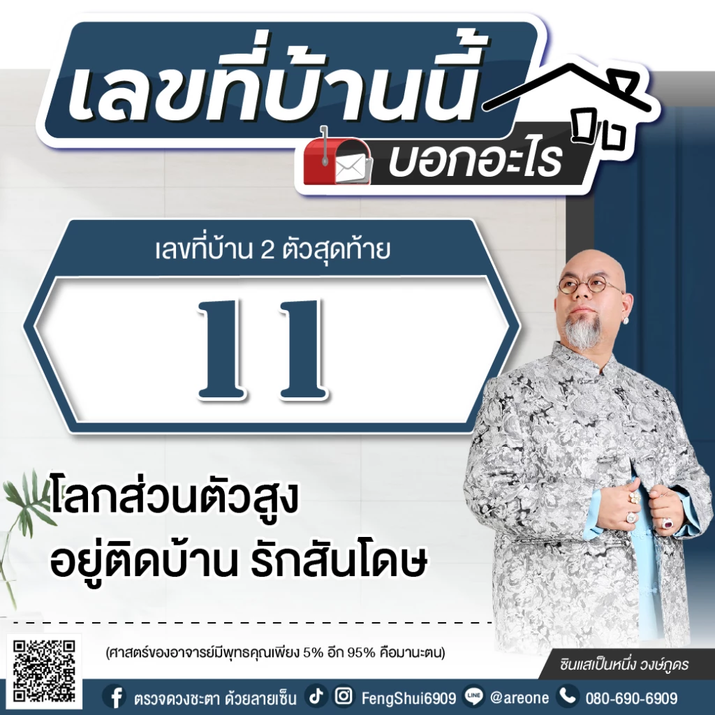2 หลักสุดท้าย "เลขที่บ้าน" บอกอะไร ฉบับซินแสเป็นหนึ่ง วงษ์ภูดร